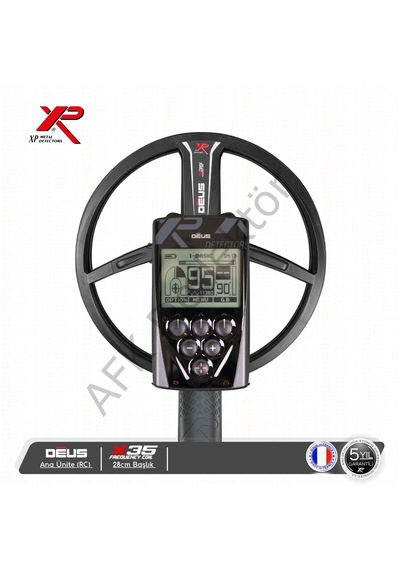 Xp Deus Rc Ana Üniteli 28 Cm X35 Başlıklı Metal Dedektörü