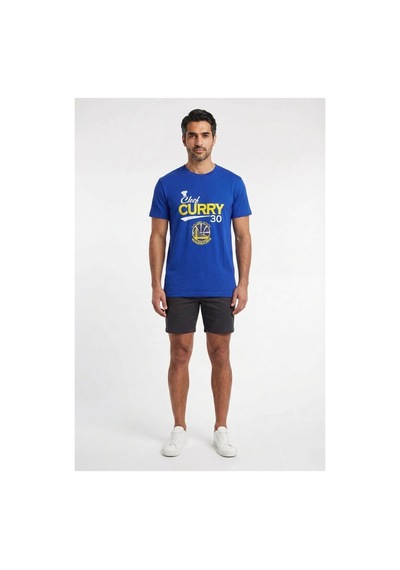 Gmail Future Gen Chef Curry Mavi Dar Kalıp Erkek T-shirt 141967 SİYAH