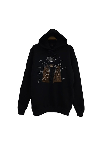 Nf Baskılı Kapüşonlu Sweatshirt (403647672)