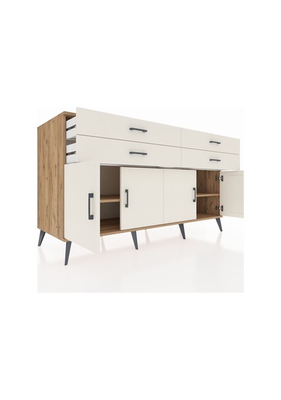 Kronos Konsol 2 Raflı 4 Çekmeceli 8 Kapaklı 176x59x99 Çam-aytaşı Çam-aytaşı Kronos Konsol 2 Raflı 4 Çekmeceli 8 Kapaklı 176x59x99 Çam-aytaşı Çam-aytaşı