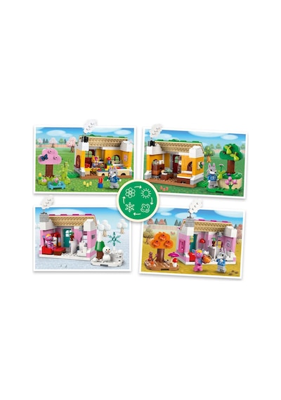 LEGO® Animal Crossing™ Yaratıcı Evler: Eğlenceli Mevsimler 77057 - 7 Yaş ve Üzeri Çocuklar için Yaratıcı Oyuncak Yapım Seti (814 Parça)
