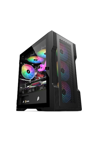 1st Player Trılobıte T3 Siyah 600w 80+ Argb 4x12cm Fan Temperli Cam Mesh Usb 3.0 M-atx Kasa 1st Player Trılobıte T3 Siyah 600w 80+ Argb 4x12cm Fan Temperli Cam Mesh Usb 3.0 M-atx Kasa