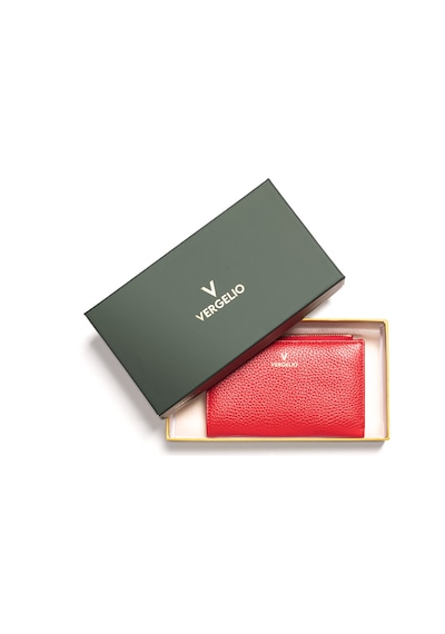 Red Cüzdan & Kartlık Kadın 2804 Vergelio Flother Wallet Card Holder Kırmızı