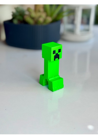 Minecraft Creeper Figürü - Hareketli Creeper Karakter