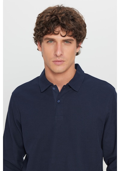 AC&Co / Altınyıldız Classics Erkek Lacı %100 Pamuk Slim Fit Dar Kesim Polo Yaka Jakarlı Triko Tişört Lacı AC&Co / Altınyıldız Classics Erkek Lacı %100 Pamuk Slim Fit Dar Kesim Polo Yaka Jakarlı Triko Tişört Lacı