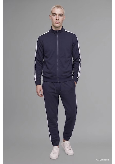 Defacto Regular Fit Jogger Lacivert Erkek Eşofman Altı E9665ax/nv146