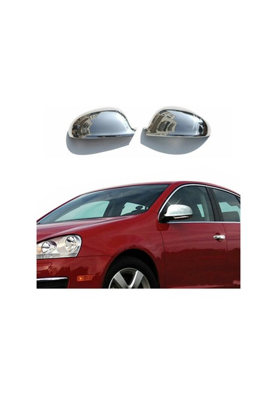 Vvolkswagen Golf 5 Krom Ayna Kapağı Tk 2005-2009 Paslanmaz Çelik N11.2302