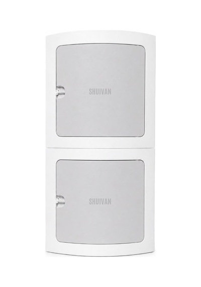 Shuıvan Karavan Banyo Lavabo Ve Dolap Seti 32x32x80cm-1953