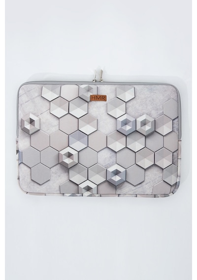Easy Case 15 Inç Laptop Çantası Notebook Kılıfı Hexagon