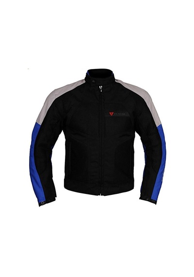 Venom Dynamic 4 Mevsim Siyah Açık Gri Mavi Motosiklet Montu