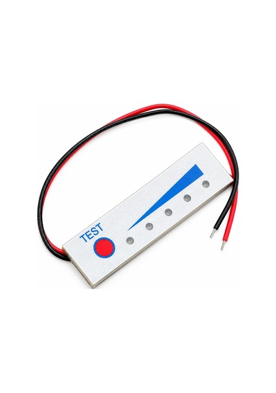 2s Lityum Pil Kapasite Seviye Göstergesi Test Butonlu 5 Led Gösterge