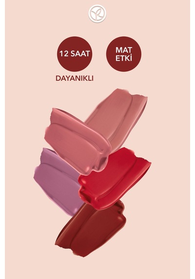 Yves Rocher Mat Kalıcı Likit Ruj - No:112 7 Gr Bej