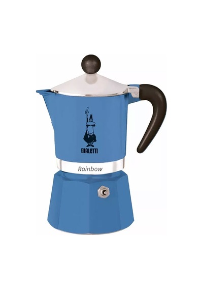 Cem Bialetti Gökkuşağı 3 Cup Açık Mavi