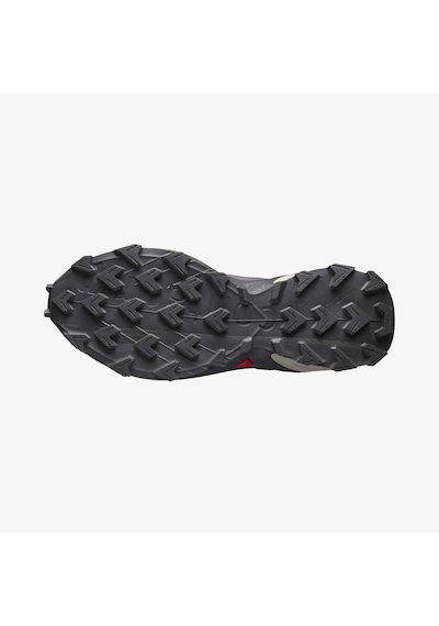 Salomon Supercross 4 Gore-tex Kadın Koşu Ayakkabısı Nine Iron L47976100 Gri