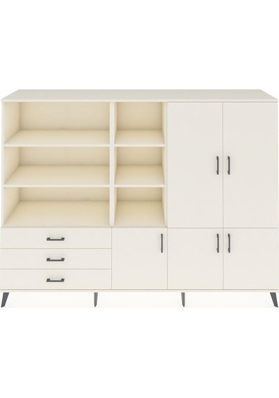 Hyperion Dolap 11 Raflı 3 Çekmeceli 5 Kapaklı 220x44x163 Aytaşı-a Aytaşı-aytaşı Hyperion Dolap 11 Raflı 3 Çekmeceli 5 Kapaklı 220x44x163 Aytaşı-a Aytaşı-aytaşı