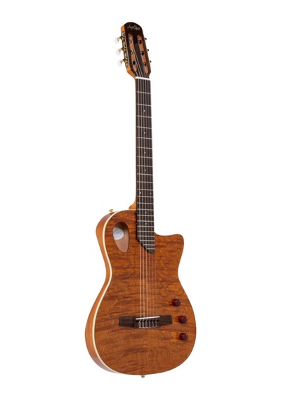 Angel Lopez Sheery Ce N Elektro Klasik Gitar Natural