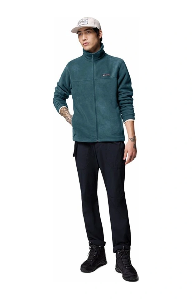 Columbia Men's Steens Mountain 2.0 Full Zip Fleece Jacket Erkek Polar Wm3220-436 Mavi