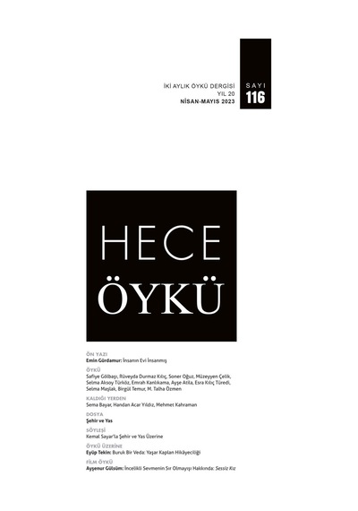 Hece Öykü 116.Sayı Nisan-Mayıs 2023