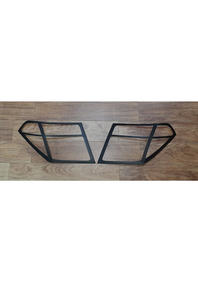 Ducki Navara D40 2005-2010 Far Çerçevesi Siyah (ABS Plastik)