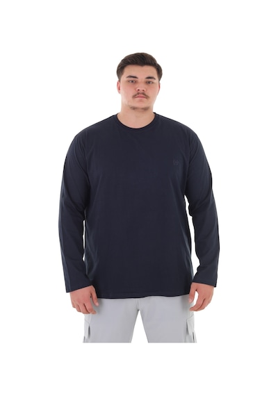 Erkek 115-155 Kilo Arası İçin Uygun Uzun Kol Bisiklet Yaka Mevsimlik Düz Renk İnce Sweatshirt Lacivert Erkek 115-155 Kilo Arası İçin Uygun Uzun Kol Bisiklet Yaka Mevsimlik Düz Renk İnce Sweatshirt Lacivert