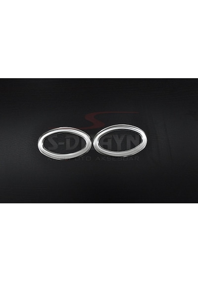 S-Dizayn  Citroen C3 Krom Sinyal Çerçevesi 2 Prç 2002-2009