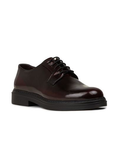 Deery Erkek Bordo Hakiki Deri Günlük Ayakkabı - 02011mbrdc01 Bordo