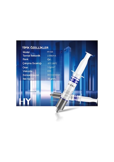 Hy 510 35Gr 1.93 W/M.K Termal Macun Cpu Soğutma
