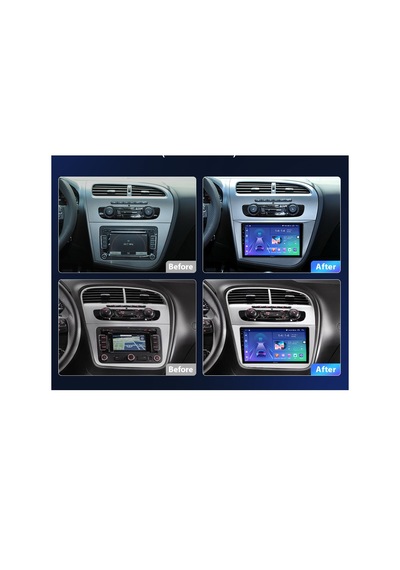 Seat Leon 2006-2012 Android Multimedya 4/64gb Carplay 9inc Hdıps