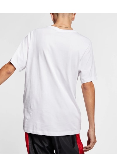 Nike Icon Erkek T-shırt Ar5004-100 Ar5004-100 Beyaz Beyaz