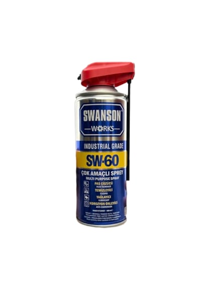 Swanson Works SW-60 Kobra Başlıklı Çok Amaçlı Multi Sprey 400 ML