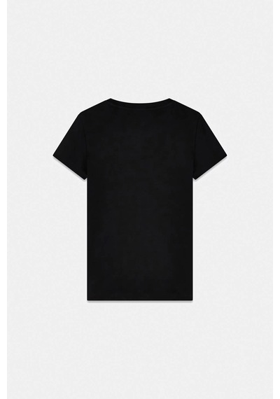 Guess Üçgen Logo Siyah Kadın T-shirt W6bı25k6046-jblk