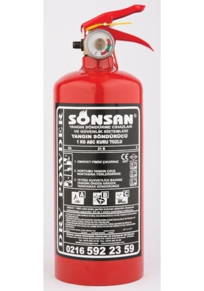 Sönsan Abc Tozlu Yangın Söndürme Cihazı 1 KG