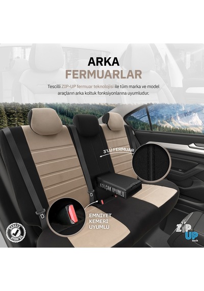 Otom Comfortline Design Premium Oto Koltuk Kılıfı - 550066790
