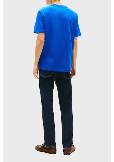 Tommy Hilfiger Erkek T Shirt Mw0mw42367 C7f Mavi