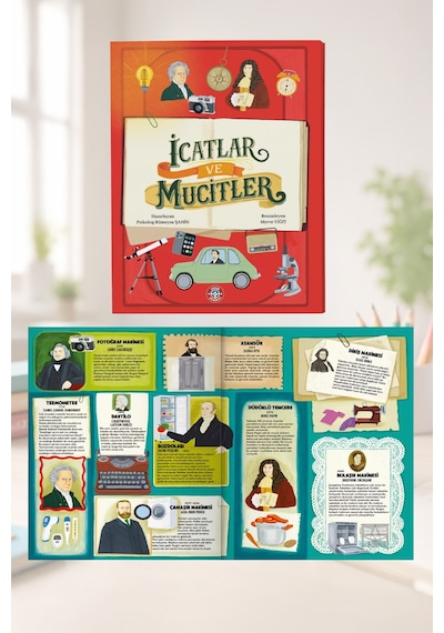 İcatlar Ve Mucitler Atlası - Ülkeler Ve Kültürler Eko Paket