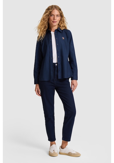 U.s. Polo Assn. Kadın Lacivert Gömlek Basic 50320186-vr033