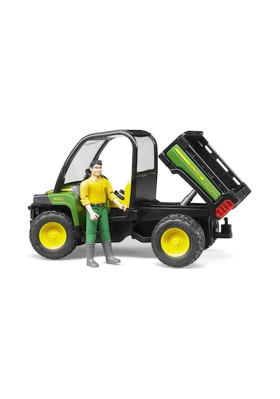 Bruder John Deere Gator 855D & Bworld Adam - Br02490