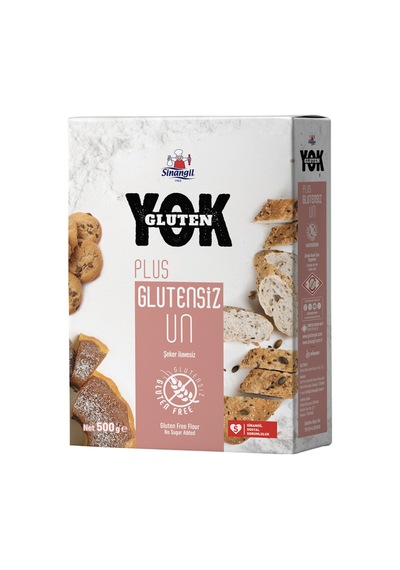 Sinangil Glutensiz Un Plus 500 Gr X 3 Adet