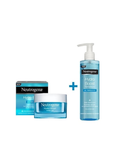 Neutrogena Hydro Boost Nemlendirici Normal Ciltler İçin 50 ML+Hydro Boost Jel Temizliyici 200 ML