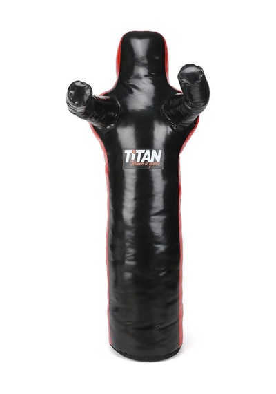 Güreş Antreman Mankeni Kırmızı-siyah 25 Kğ - 120 Cm Yeni Model