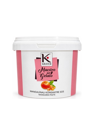 Krater Mandalinalı Konsantre Sos Paste 3 Kg