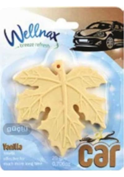 Wellnax Yaprak Oto Kokusu Ferahlatıcı Vanilya