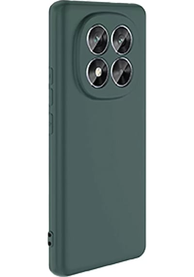 Xiaomi Redmi Note 14 Pro 4g Kılıf First Silikon - Koyu Yeşil