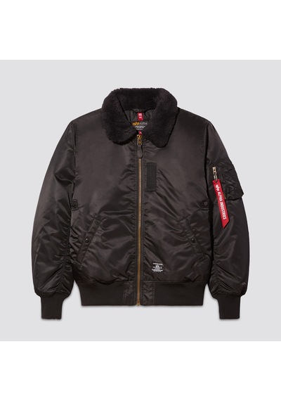 Alpha Industrıes Alpha Industries B-15 Mod Flight Erkek Siyah Ceket