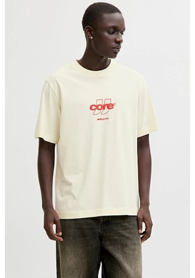 Jack & Jones Jcoclub Erkek Tişört 12289868 Bej