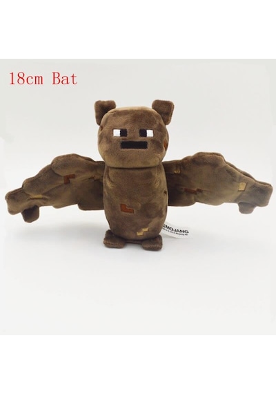 Minecraft Yarasa Bat Peluş Karakter Premium Sevimli Oyuncak 18 Cm