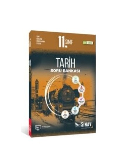 11.Sınıf Tarih Soru Bankası -  Sınav Dergisi Yayınları