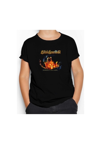 Zepplin Giyim Blind Guardian Memories Siyah Çocuk Tişört Siyah