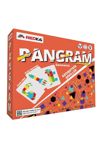 Redka Pangram Geometrik Şekiller Kutu Oyunu