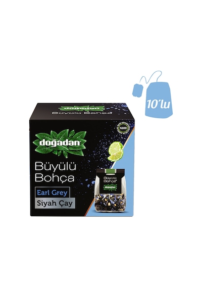 Doğadan Büyülü Bohça Earl Grey Siyah Çay 10'lu